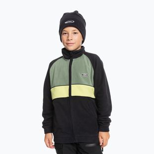 Quiksilver Explore Fleece children's snowboard sweatshirt true black