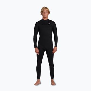 Men's wetsuit Billabong 5/4 mm Foil Chest Zip GBS black