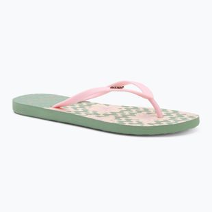 Women's ROXY Viva Stamp II sage flip flops