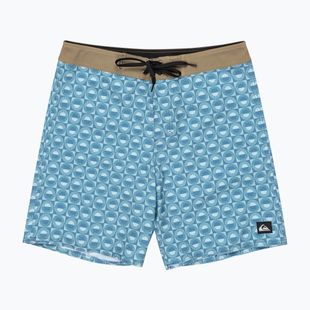 Quiksilver men's Surfsilk Straight Leg 18" florever aquifer swim shorts