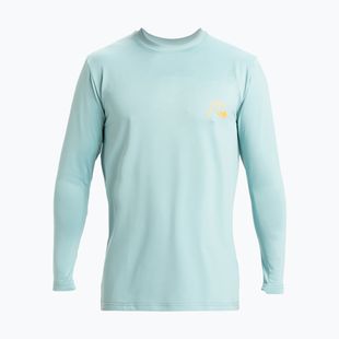 Men's swimming longsleeve Quiksilver DNA Bubble Logo aquifer