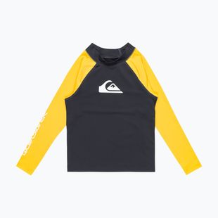 Quiksilver Everyday UPF50 dark navy/solar power children's swim longsleeve