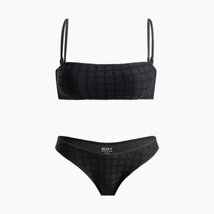 Women's two-piece swimsuit ROXY Bandeau Cheeky anthracite