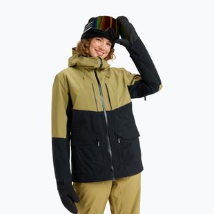 Women's snowboard jacket ROXY Gore-Tex Stretch Purelines fennel seed