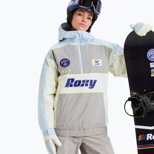 Women's snowboard jacket ROXY Chloe Kim Anorak ash