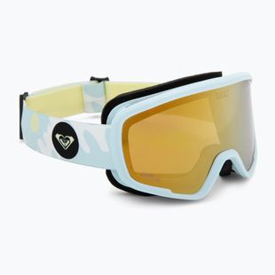 Children's snowboard goggles ROXY Missy big flowers/clux ml light blue