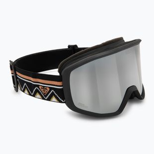 Women's snowboard goggles ROXY Izzy black/clux ml silver