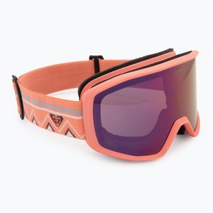 Women's snowboard goggles ROXY Izzy coral chic/clux ml l purple