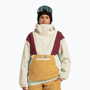 Women's snowboard jacket DC Chalet Anorak oatmeal