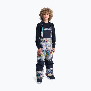 Children's snowboard trousers DC Roadblock Youth Bib outer world black