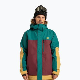 Men's snowboard jacket DC Defiant wine