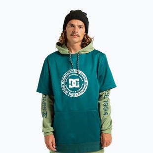 Men's snowboard sweatshirt DC Dryden deep teal