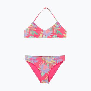 Children's two-piece swimsuit ROXY Aquarella Tri Bralette Set sangria sunset