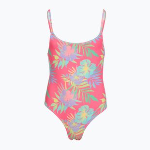 Children's one-piece swimsuit ROXY Aquarella sangria sunset aquarella rg