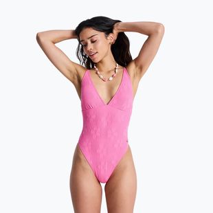 Women's one-piece swimsuit ROXY Paradise HI sangria sunset