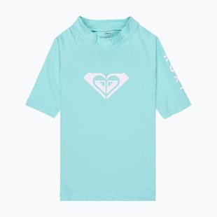 Children's swimming T-shirt ROXY Whole Hearted aqua splash