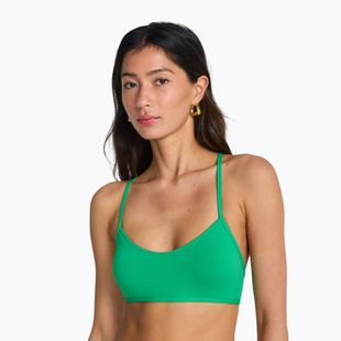 Swimsuit top Billabong Sol Searcher Lace Up Trilet summer green