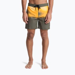 Men's swim shorts Quiksilver Everyday Half Jam 16" grape leaf wordblock