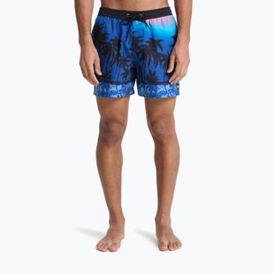 Men's swim shorts Quiksilver Everyday Printed Volley 15" monaco blue thermotropics