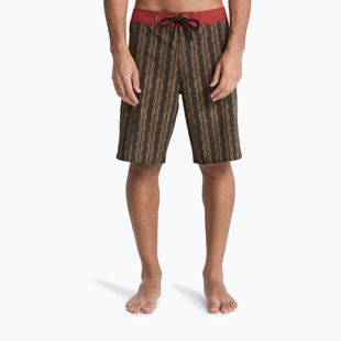 Men's swim shorts Quiksilver Surfsilk Straight 20" black horizons