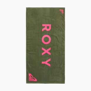 Beach towel ROXY Into The Sun oil green