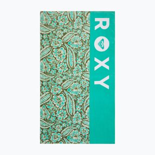 Beach towel ROXY Cold Water Printed oil green wildside paisley