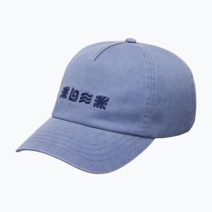 Women's baseball cap Billabong Hot Weather washed blue