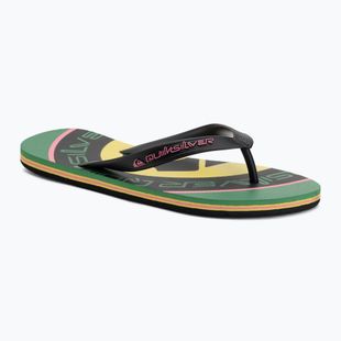 Men's flip-flops Quiksilver Molokai Screen leprechaun