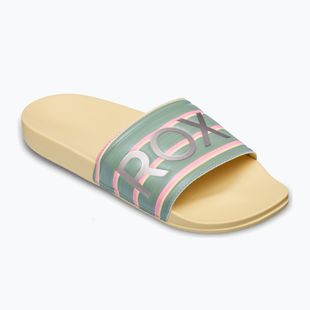 Women's slides ROXY Slippy II Printed gold haze