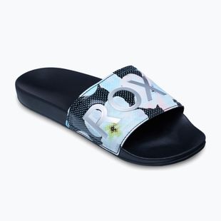 Women's slides ROXY Slippy II Printed black multi 1