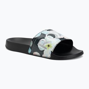 Women's slides ROXY Slippy II Printed black multi 1
