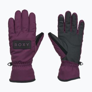 Women's snowboard gloves ROXY Freshfield Blackberry Wine