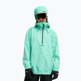 Women's snowboard jacket ROXY Frostbliss Softshell Overhead opal