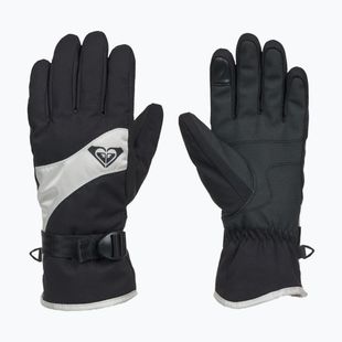 Women's snowboard gloves ROXY Jetty Solid silver