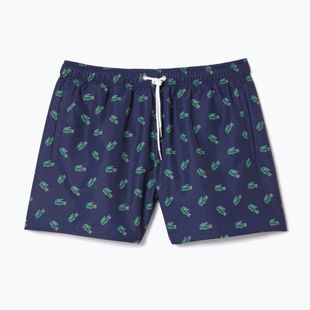 Men's Lacoste swim shorts MH7188 navy blue/multico