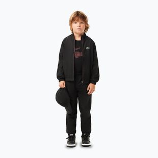 Lacoste children's tracksuit WJ2450 black / expresso