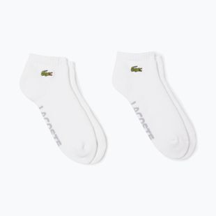 Lacoste men's socks RA2653 2 pairs white/white