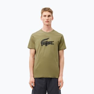 Lacoste men's t-shirt TH2042 khaki/black