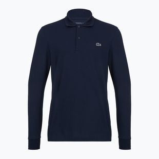Men's polo longsleeve Lacoste DH5523 navy blue