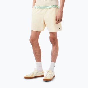 Men's Lacoste swim shorts MH9089 white/yellow