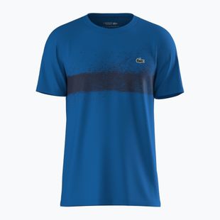 Men's tennis shirt Lacoste TH8986 gypsy blue/navy blue