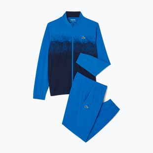 Men's tennis tracksuit Lacoste WH8977 gipsy blue/navy blue