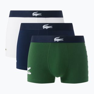 Men's boxer briefs Lacoste 5H1291 3-pack thyme/navy blue/white