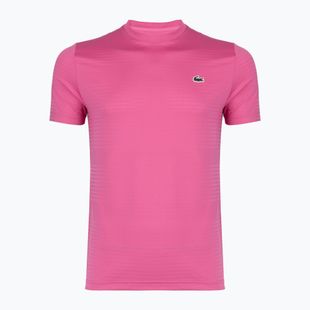 Men's tennis shirt Lacoste TH0004 fuchsia pink