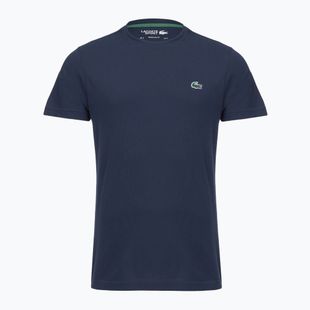 Men's tennis shirt Lacoste TH0003 navy blue/white