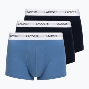 Men's boxers Lacoste 5H5150 3 pairs turquin blue/navy blue/navy blue