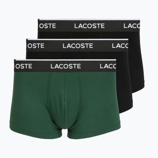 Men's boxers Lacoste 5H1300 3 pack black/green