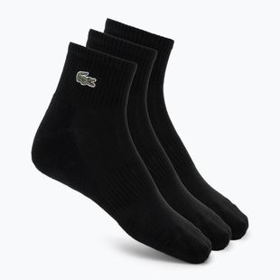 Socks Lacoste RA9182 Ankle 3-pak black