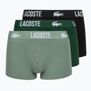 Men's boxers Lacoste 5H2393 3 pack lichen/green/black