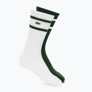 Socks Lacoste RA9189 Ankle 3-pak green/white
